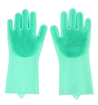 Силиконовые многофункциональные перчатки для мытья и чистки Magic Silicone Gloves (SV1077)