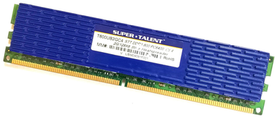 Игровая оперативная память Super Talent DDR2 2Gb 800MHz PC2 6400U CL4 (T800UB2GC4) Б/У