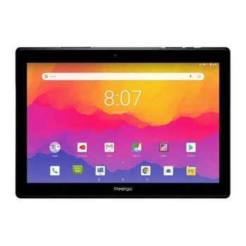 Планшетний ПК Prestigio Muze 3871 4G Black (PMT3871_4G_D); 10.1" (1280x800) IPS / MediaTek MT8735 / RAM 1 ГБ / 16 ГБ вбудованої + microSD / камера 2 Мп + 0.3 Мп / Bluetooth, Wi-Fi / GPS / ОС Android 8.1 (Oreo) / 5000 маг / чорний