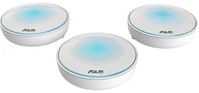 Wi-Fi Mesh система ASUS Lyra (MAP-AC2200) (AC2200, 1хGE WAN, 1xGE LAN, MU-MIMO, MESH, 7 антенн, 3-pack)