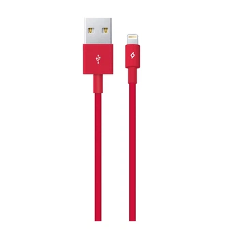 Кабель Ttec USB - Lightning (M/M), 1 м, Красный (2DK7508K)