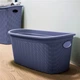 Корзина бельевая Stefanplast Elegance 35 л Синее (30224sp) - изображение 2