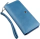Кошелек женский кожаный ST Leather Accessories 18934 Голубой - изображение 1