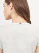 Футболка хлопковая женская Tommy Hilfiger 10306.2 M Светло-серая - изображение 5