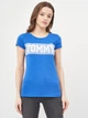 Футболка хлопковая женская Tommy Hilfiger 9740.3 M Электрик - изображение 1