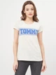 Футболка хлопковая женская Tommy Hilfiger 9740.5 M Серая - изображение 1
