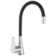 Смеситель для кухни Zerix SOP7 146 с черным гибким изливом (ZX2654) - изображение 1