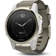 Спортивные смарт часы Garmin Fenix 5s Champagne Sapphire with Gray Suede Band (010_01685_12) - изображение 1