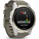 Спортивные смарт часы Garmin Fenix 5s Champagne Sapphire with Gray Suede Band (010_01685_12) - изображение 3