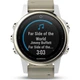 Спортивные смарт часы Garmin Fenix 5s Champagne Sapphire with Gray Suede Band (010_01685_12) - изображение 4