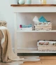 Кошик стелажний Natural House Rose 34х25х15 см Бежевий (EW-84 M) - зображення 2