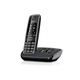 Радіотелефон DECT(аналоговий) Gigaset C530A чорний (S30852-H2532-S301) - зображення 1