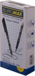 Набор гелевых ручек Buromax Erase Slim Пиши-стирай 0.5 мм Черный корпус 12 шт (BM.8300-02) - изображение 1