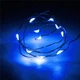 Гірлянда нитка Крапля роси 2метра 20led на батарейках блакитна Blue - зображення 1