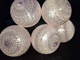 Гірлянда Тайські Кульки Блідо Рожева Cotton Balls 10led, діам 6см, довжина 180см на батарейках АА - зображення 2
