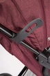 Прогулянкова коляска Caretero Colosus Burgundy - зображення 10