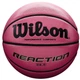 М'яч баскетбольний Wilson REACTION 285 розмір 6 композитна шкіра рожева (WTB1218XD06) - зображення 1
