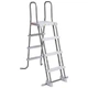 Бассейн каркасный INTEX 26798, прямоугольный, 610х305х122 см, объем 18202 л, фильтр-насос, лестница, подстилка, тент - изображение 6