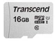 Карта памяти Transcend 16GB microSDHC C10 UHS-I R95/W10MB/s + SD адаптер (TS16GUSD300S-A) - изображение 1