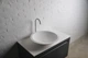 Раковина VOLLE 13-40-856 51,5*10,5см накладний кам'яний круглий Solid surface - зображення 1