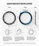 Накладка Ringke Bezel Styling для Samsung Galaxy Watch/Gear S3 Frontie 46mm Stainless Steel Black (RGSG0003) - зображення 8