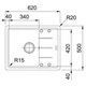 Мойка кухонная Franke Basis BFG 611-62 (114.0272.596) - изображение 2