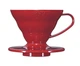 Пуровер HARIO V60 01 (200мл.) Красный Полипропилен VD-01R Харио - изображение 3
