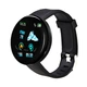 Смарт-годинник Smart Watch D18 Black Bluetooth Android IOS - зображення 1
