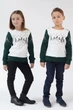 Різдвяний світшот для хлопчика Олені Green 116 UKRS-6614Х UkrGlamour - изображение 2