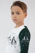 Різдвяний світшот для хлопчика Олені Green 116 UKRS-6614Х UkrGlamour - изображение 5