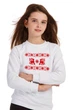 Різдввяний світшот для дівчаток з оленями 116 UKRS-6610D UkrGlamour - изображение 4