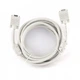 Кабель удлинитель Cablexpert (CC-PPVGAX-5M) VGA-VGA HD15M/HD15F с 2-мя фер. кольцами, серый, 5м - изображение 1