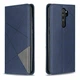 Чехол-книжка с кармашками UniCase Geometric Pattern для Xiaomi Redmi Note 8 Pro - Blue - изображение 4
