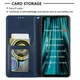 Чехол-книжка с кармашками UniCase Geometric Pattern для Xiaomi Redmi Note 8 Pro - Blue - изображение 7