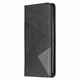 Чехол-книжка с кармашками UniCase Geometric Pattern для Xiaomi Redmi Note 8 Pro - Black - изображение 2