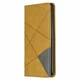 Чехол-книжка с кармашками UniCase Geometric Pattern для Xiaomi Redmi Note 8 Pro - Brown - изображение 2