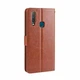 Класичний чохол-книжка Deexe Wallet Style для VIVO Y17 / Y15 - Brown - зображення 6