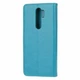 Чехол-книжка с рисунком UniCase Butterfly Pattern для Xiaomi Redmi Note 8 Pro - Blue - изображение 3