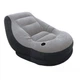 Надувное кресло для дома Intex Ultra Lounge с пуфом Серый 130х99х76 см (IP-168054) - изображение 6
