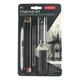 Набір олівців для малюнка Derwent Charcoal 10 предметів блістер (2300675) - зображення 1