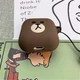 Чехол для Apple AirPods Alitek Коричневый медведь + держатель -Refurbished (88699y) - изображение 4