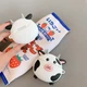 Чехол для Apple AirPods Alitek Коровка (без карабина) -Refurbished (88629y) - изображение 8