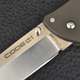 Ніж складний Cold Steel Code 4 Tanto (довжина: 216мм, лезо: 89мм) - изображение 5