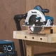 Ручная дисковая пила Makita HS7601 (1200Вт, 190мм) пила с регулировкой опорной плиты и пильного диска (4548) - изображение 6