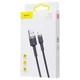 Кабель Baseus Cafule Lightning Cable 2.4A (0.5m) red_black - изображение 2