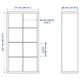 Стелаж IKEA KALLAX білий 77x147 см 802.758.87 - зображення 5