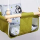 Тканевые подвесные качели Infancy Совы Серо-зеленые - изображение 3