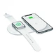 Беспроводное зарядное устройство Baseus Wireless Charger Smart 2 in 1 White (DM2905) - зображення 2