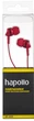 Наушники Hapollo EP-2020 Red - изображение 2