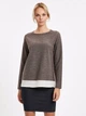 Жіноча кофта LC Waikiki з люрексом 4XL Рожева (LCW Woman -1604-2) - зображення 1
